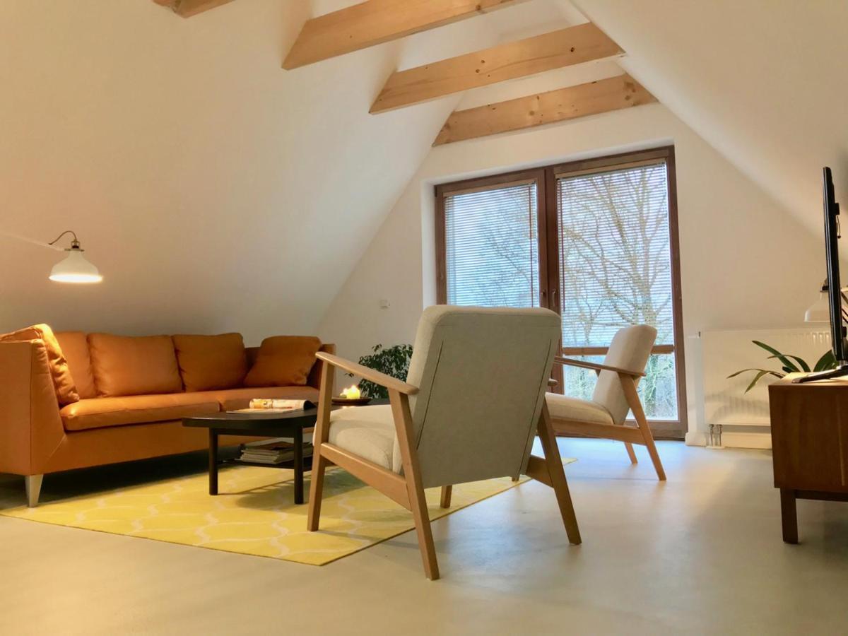 Moorblick! Grosse Dachwohnung Mit Kamin Und Sauna Leck Exteriér fotografie
