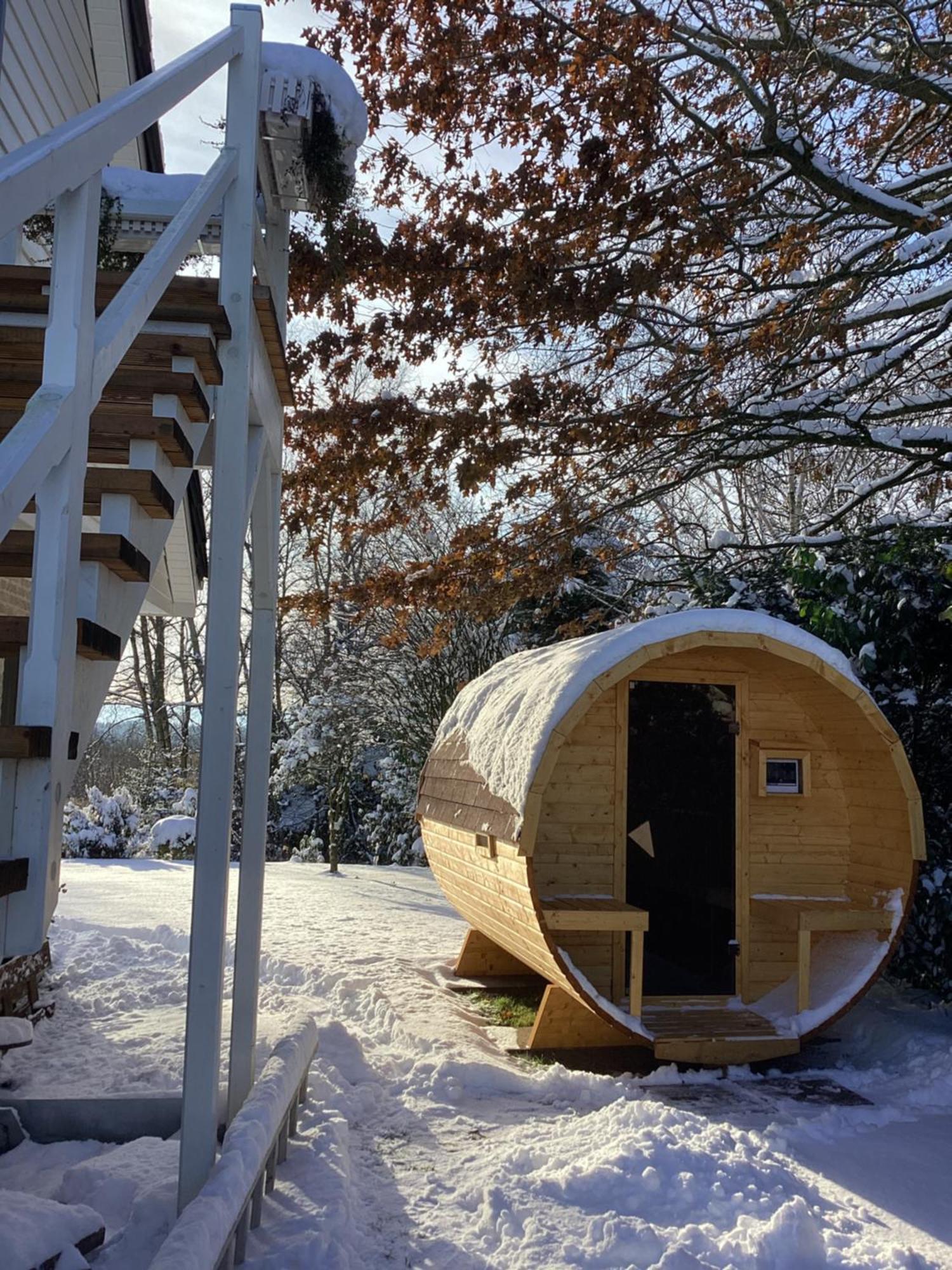 Moorblick! Grosse Dachwohnung Mit Kamin Und Sauna Leck Exteriér fotografie